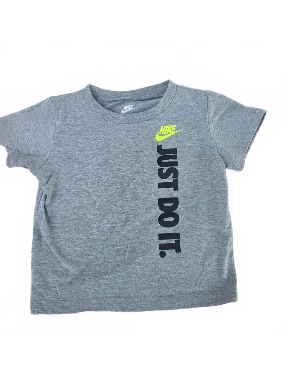 24mo Nike gray Just Do It short sleeve top